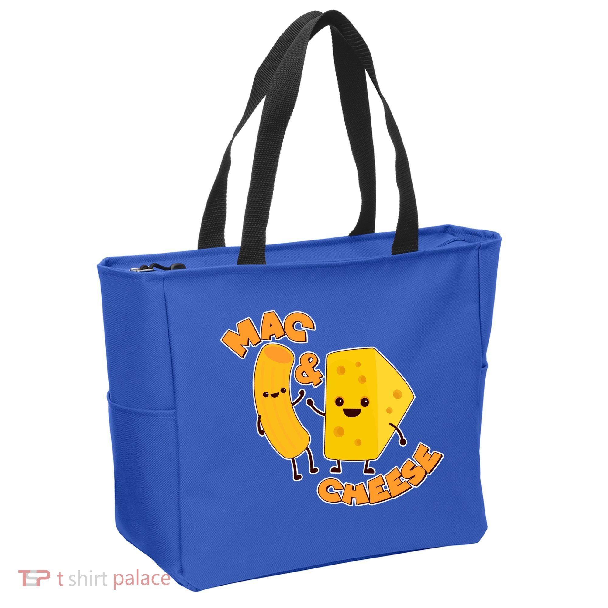 Funny Cute Mac & Cheese Tote Bag