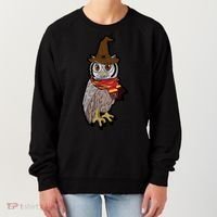 Funny Cute Owl Halloween Women's Sweatshirt thumb 0