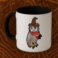 Funny Cute Owl Halloween Coffee Mug thumb 2