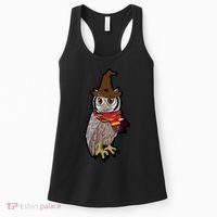 Funny Cute Owl Halloween Women's Tank Top thumb 0