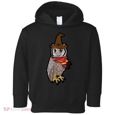 Funny Cute Owl Halloween Toddler Hoodie