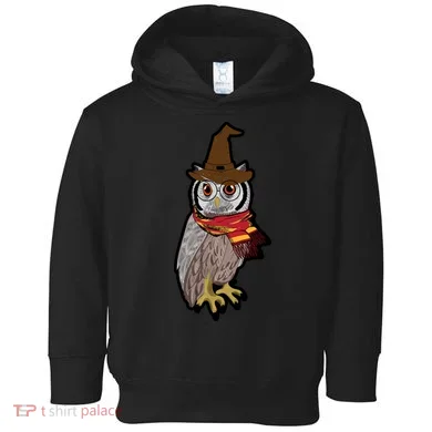 Funny Cute Owl Halloween Toddler Hoodie