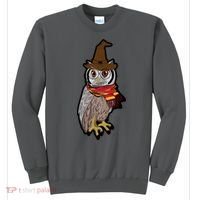 Funny Cute Owl Halloween Sweatshirt thumb 0