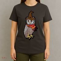 Funny Cute Owl Halloween T-Shirt thumb 4
