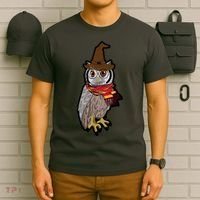 Funny Cute Owl Halloween T-Shirt thumb 6
