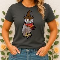 Funny Cute Owl Halloween Women's T-Shirt thumb 2