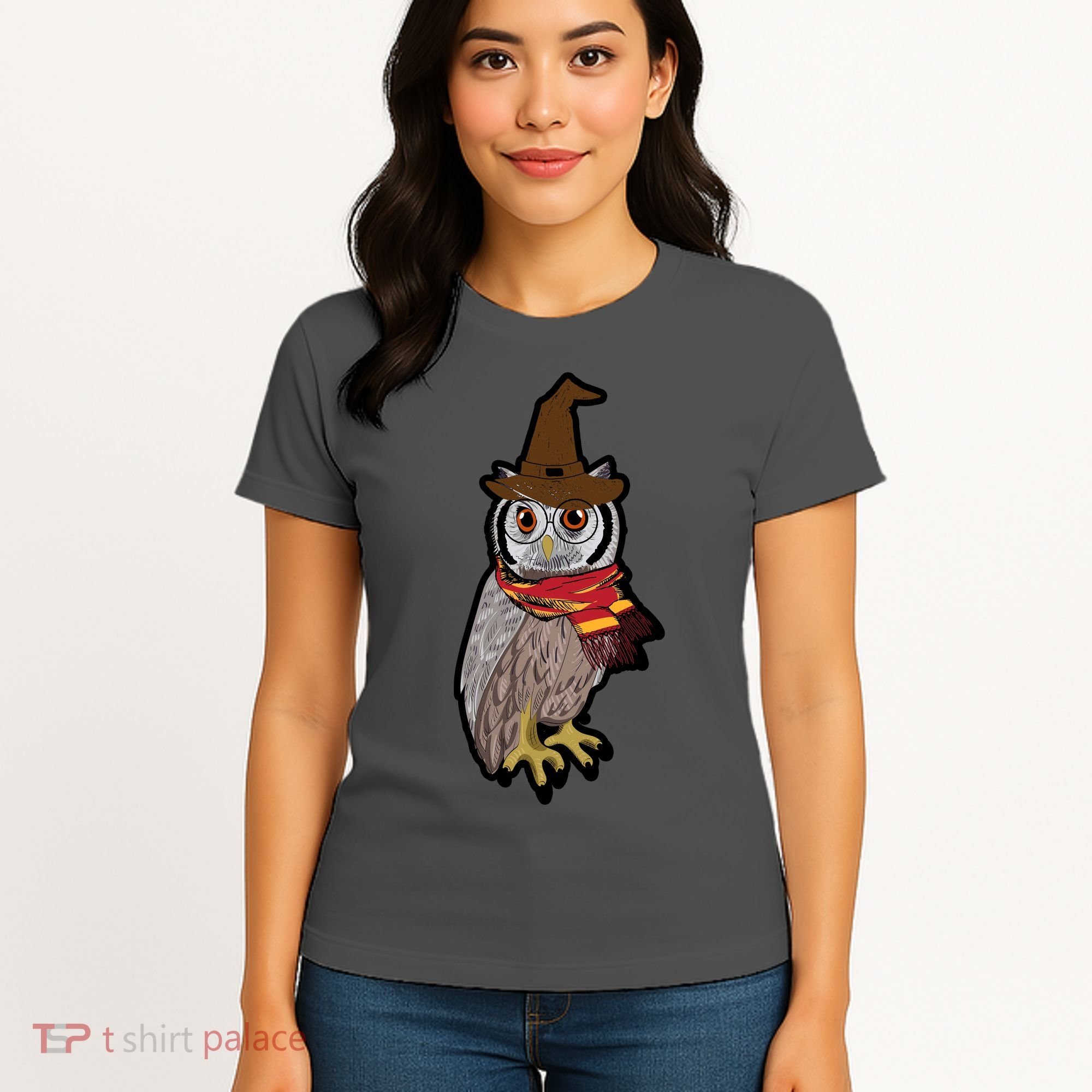 Funny Cute Owl Halloween Women's T-Shirt