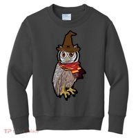 Funny Cute Owl Halloween Kids Sweatshirt thumb 0