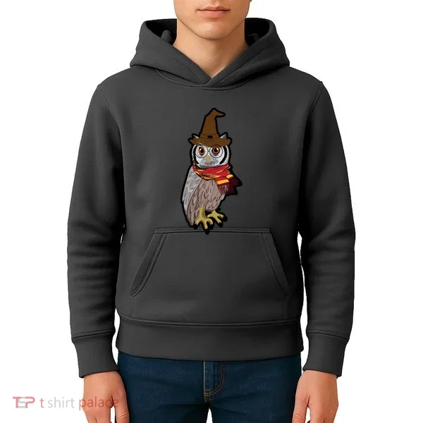 Funny Cute Owl Halloween Kids Hoodie