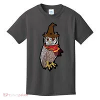 Funny Cute Owl Halloween Kids T-Shirt thumb 0