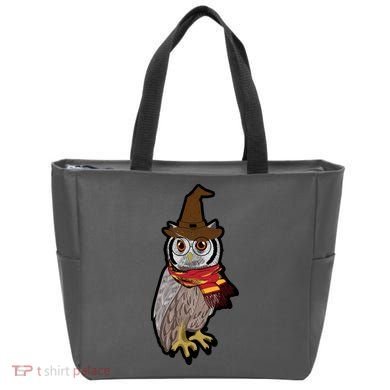 Funny Cute Owl Halloween Tote Bag
