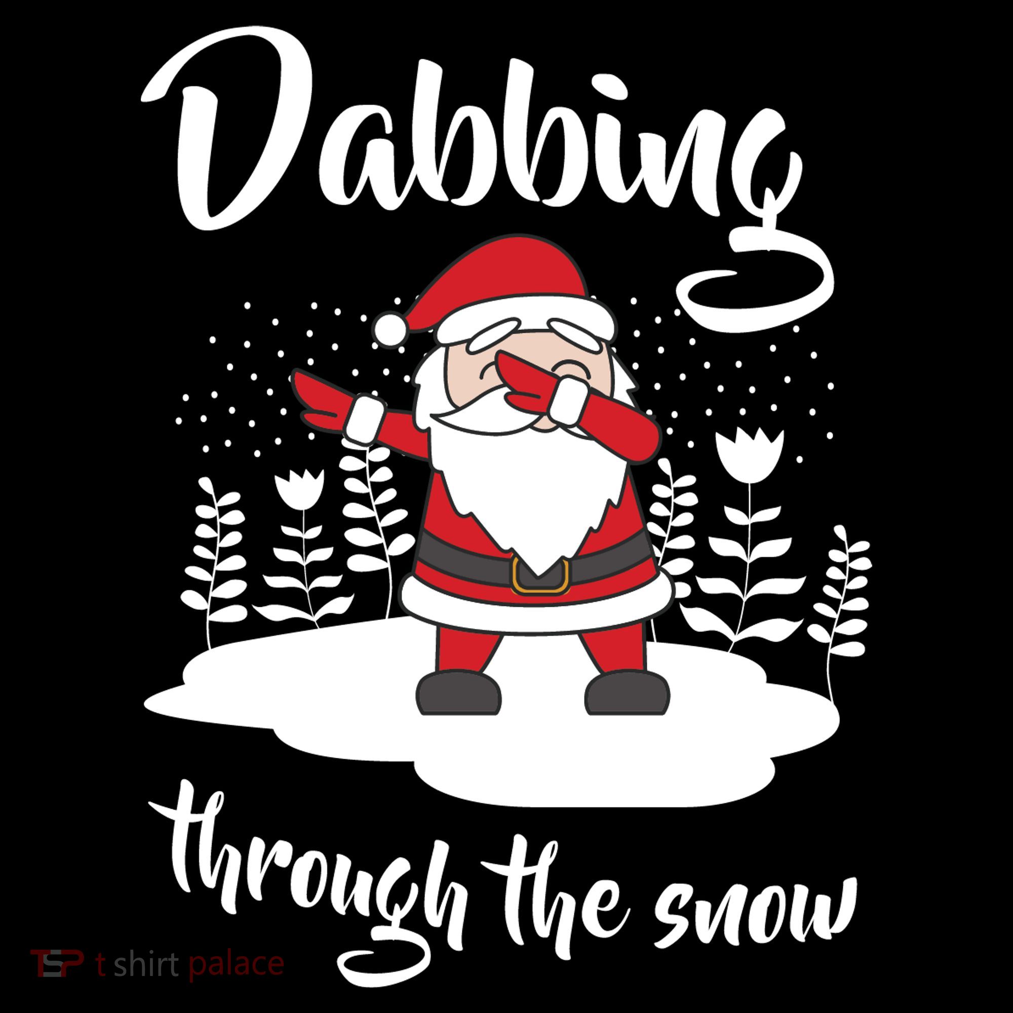 Funny Dabbing Around The Christmas Tree Santa Bucket Hat