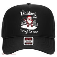 Funny Dabbing Around The Christmas Tree Santa Hat thumb 0