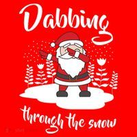 Funny Dabbing Around The Christmas Tree Santa Santa Hat thumb 1