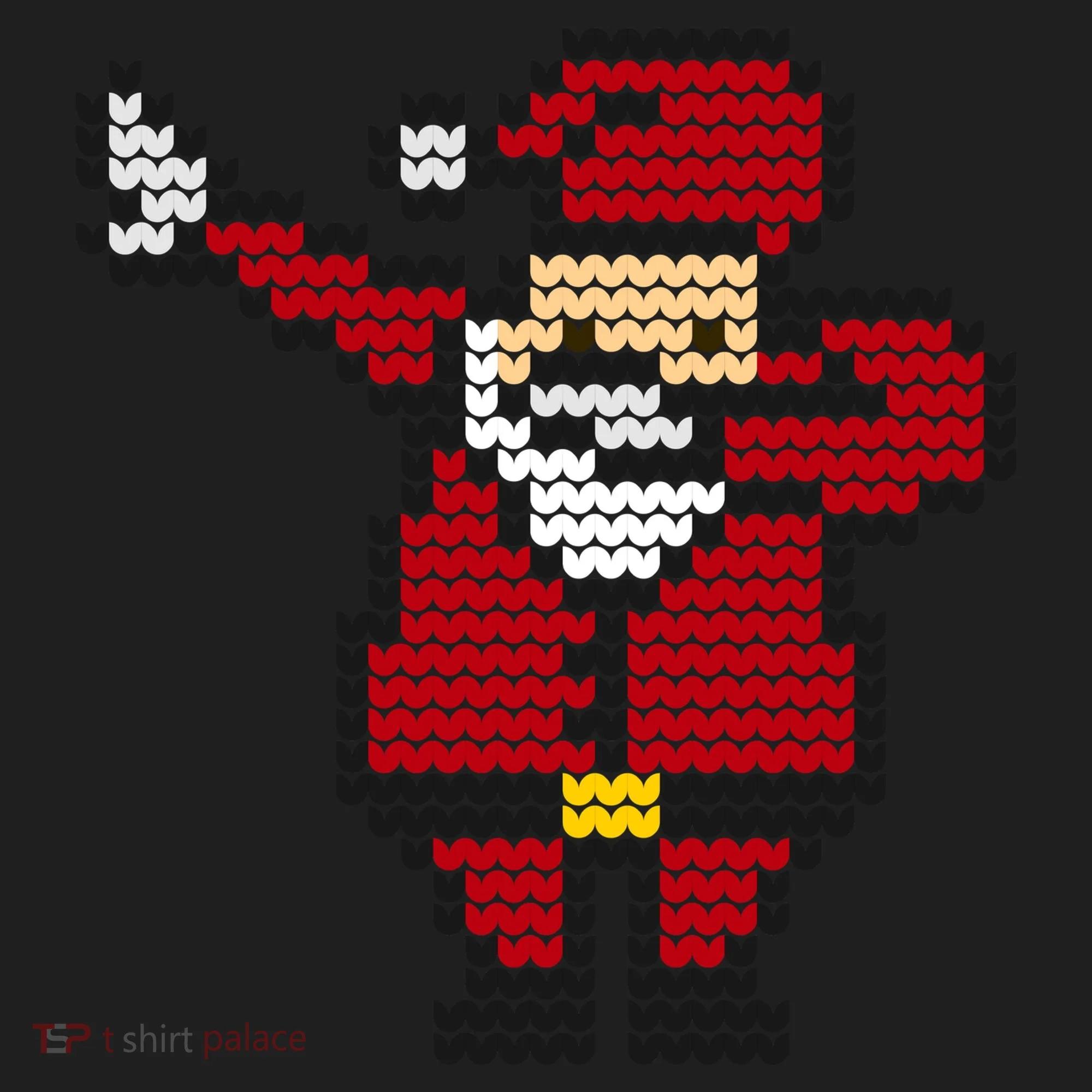 Funny Dabbing Santa Pixel Women's Sweatshirt
