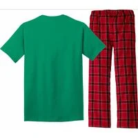 Funny Dabbing Santa Pixel Pajama Set thumb 1