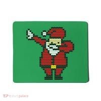 Funny Dabbing Santa Pixel Mousepad thumb 0