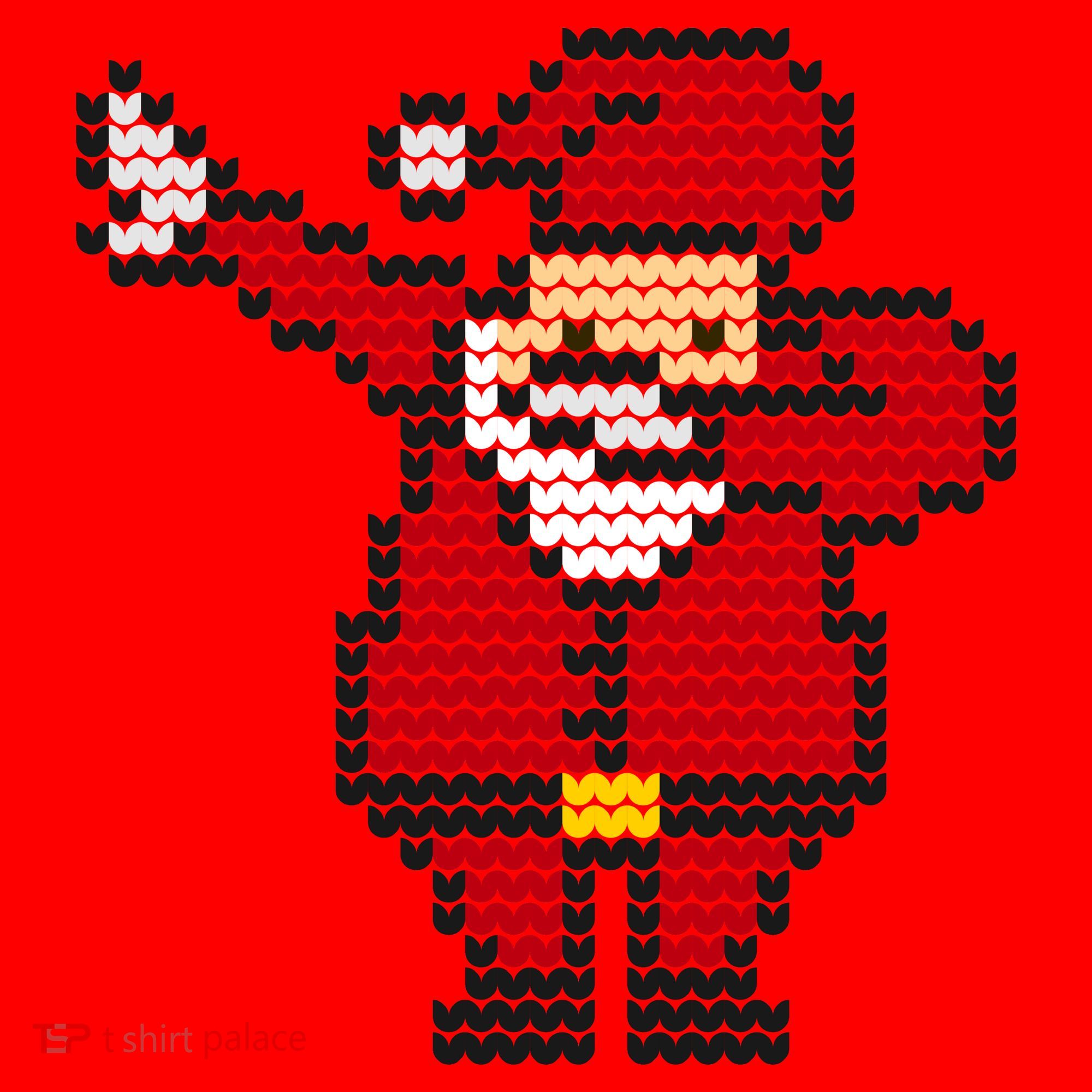 Funny Dabbing Santa Pixel Santa Hat