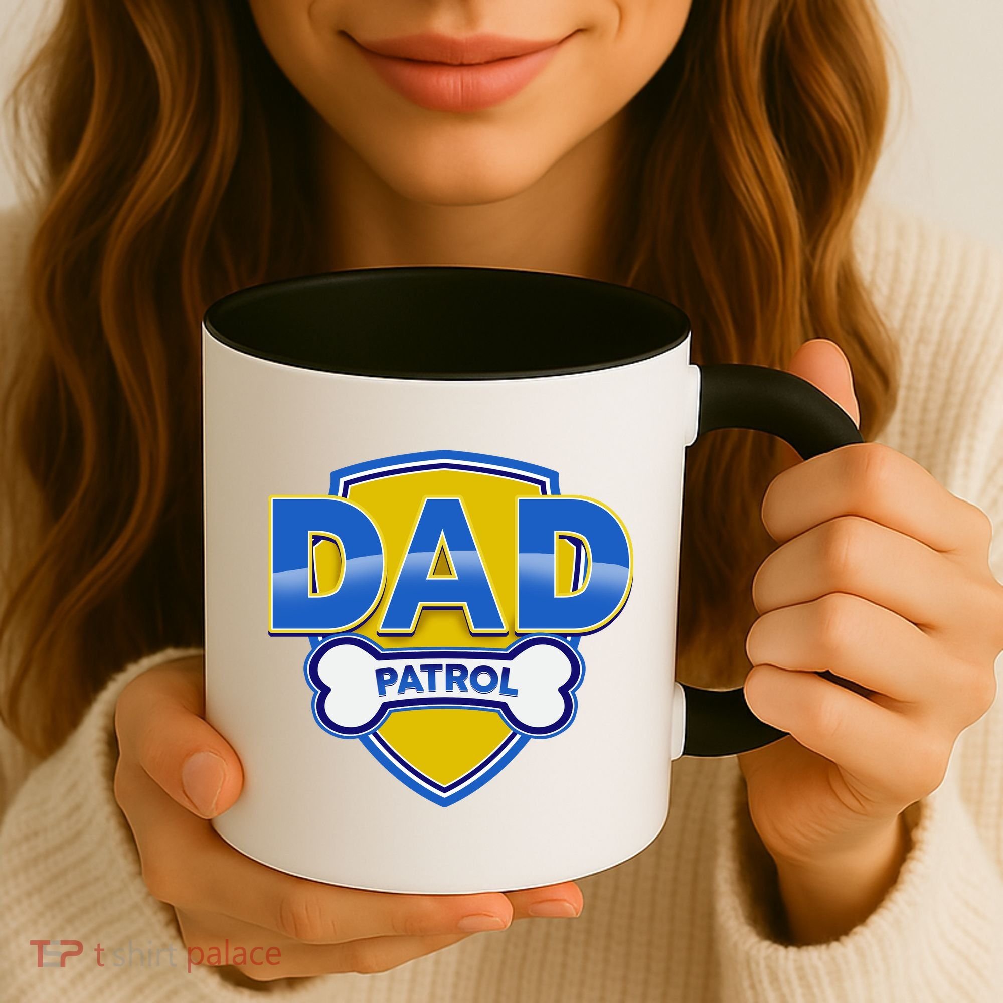 Funny Dad Patrol Dog Dad Coffee Mug