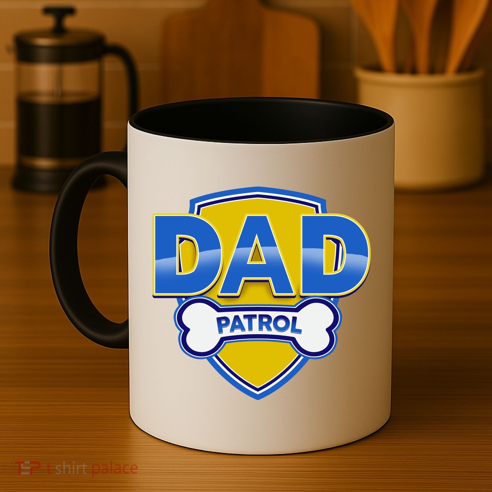 Funny Dad Patrol Dog Dad Coffee Mug
