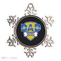Funny Dad Patrol Dog Dad Ornament thumb 0
