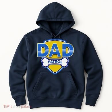 Funny Dad Patrol Dog Dad Hoodie