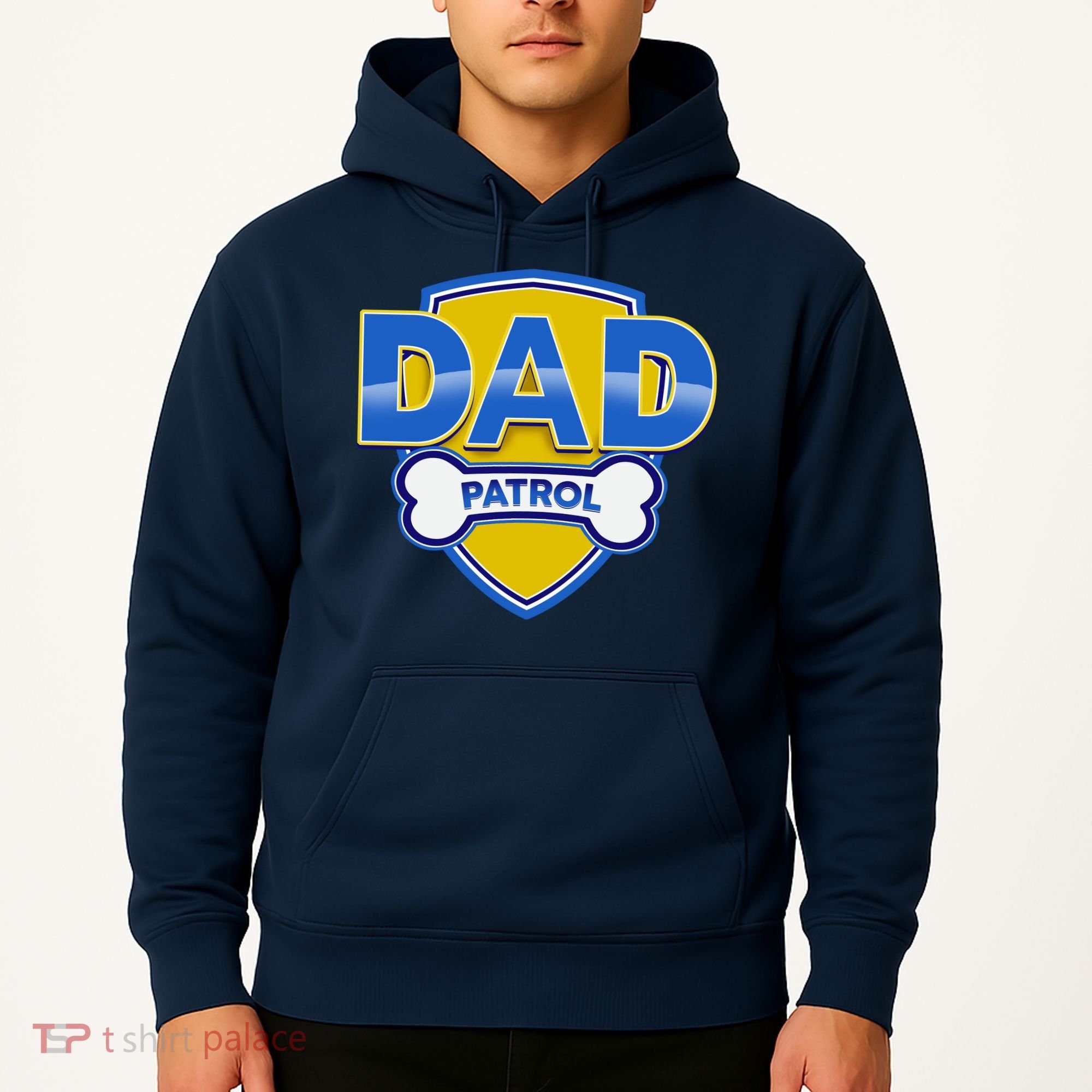 Funny Dad Patrol Dog Dad Hoodie