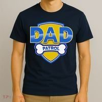 Funny Dad Patrol Dog Dad T-Shirt thumb 3
