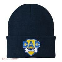 Funny Dad Patrol Dog Dad Beanie thumb 0