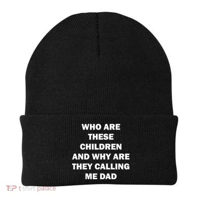 Funny Dad Quote Beanie