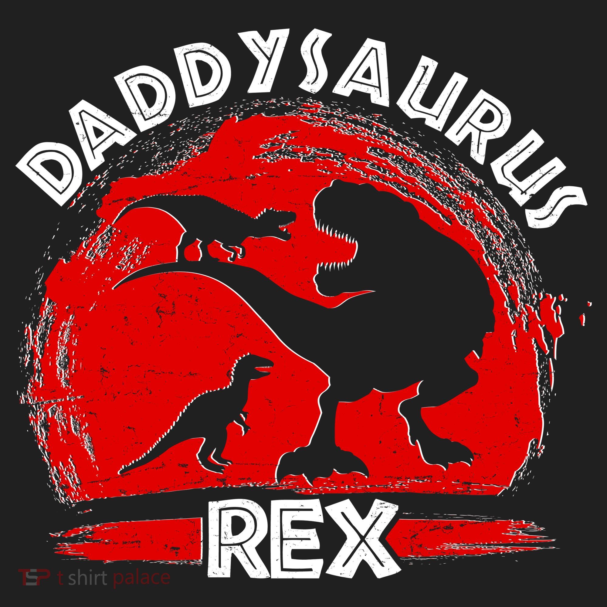 Funny Daddysaurus Rex Father's Day Women's Sweatshirt