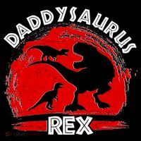 Funny Daddysaurus Rex Father's Day Hoodie thumb 7