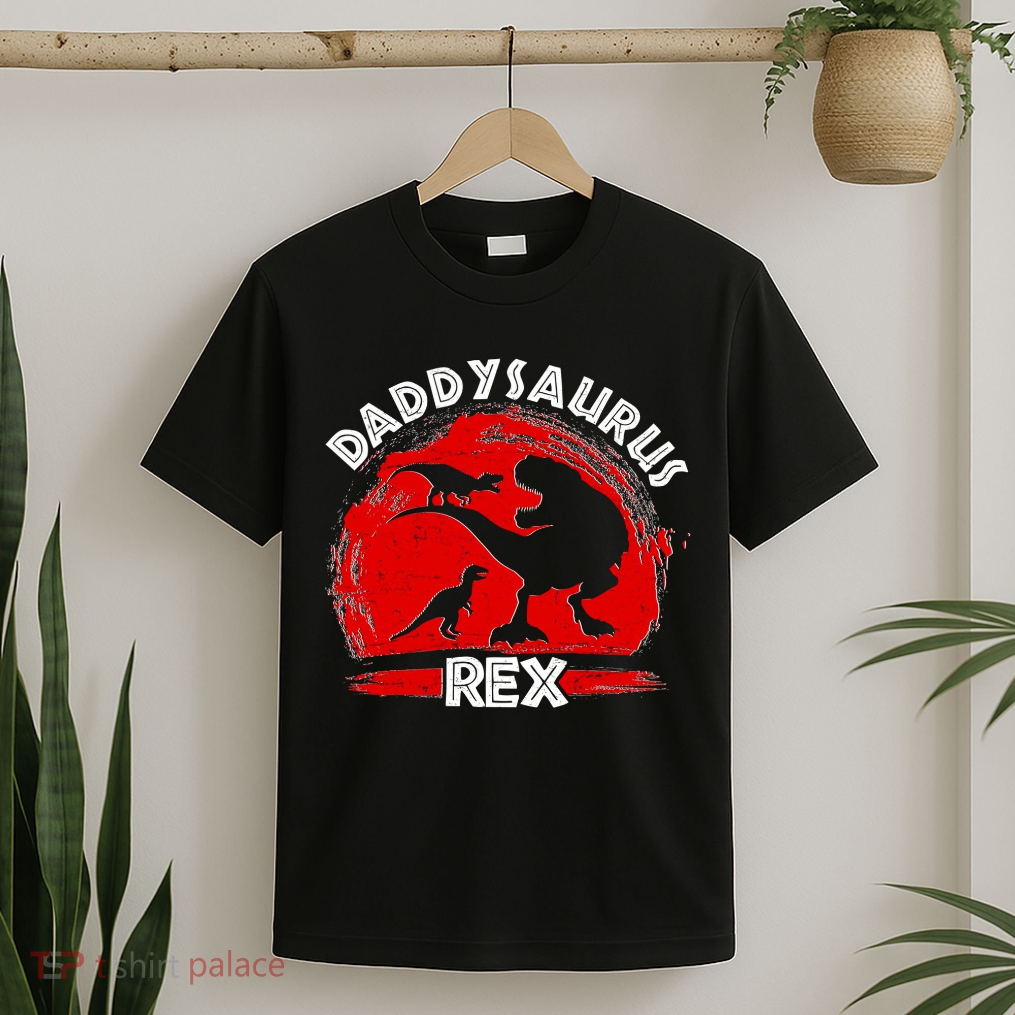 Funny Daddysaurus Rex Father's Day T-Shirt