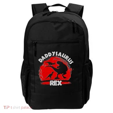 Funny Daddysaurus Rex Father's Day Backpack