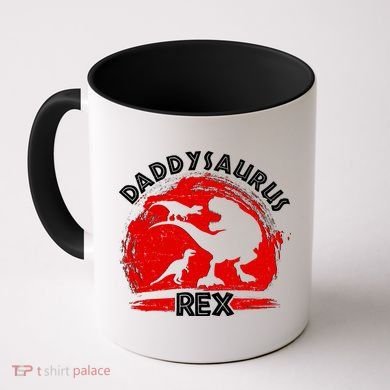 Funny Daddysaurus Rex Father's Day Coffee Mug