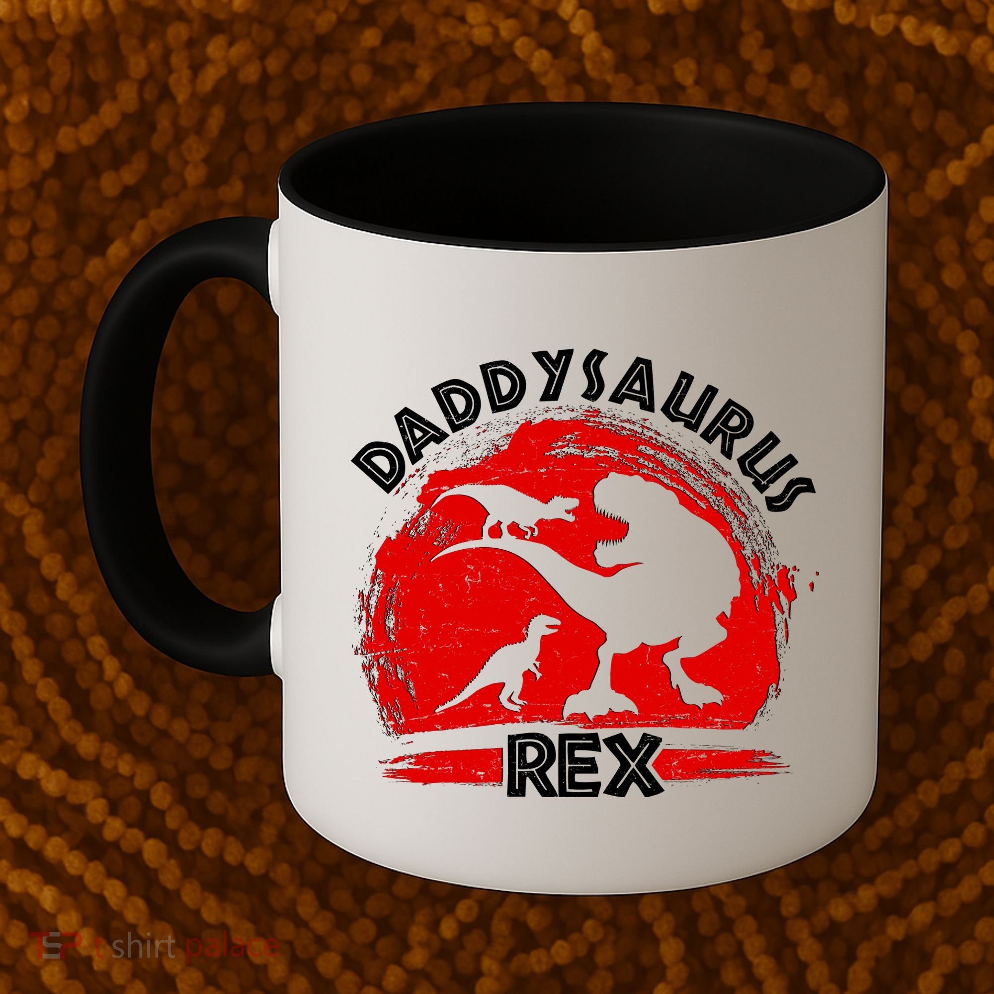 Funny Daddysaurus Rex Father's Day Coffee Mug