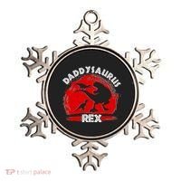 Funny Daddysaurus Rex Father's Day Ornament thumb 0