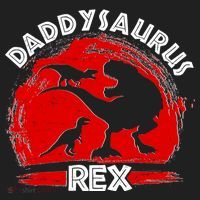 Funny Daddysaurus Rex Father's Day Hat thumb 2