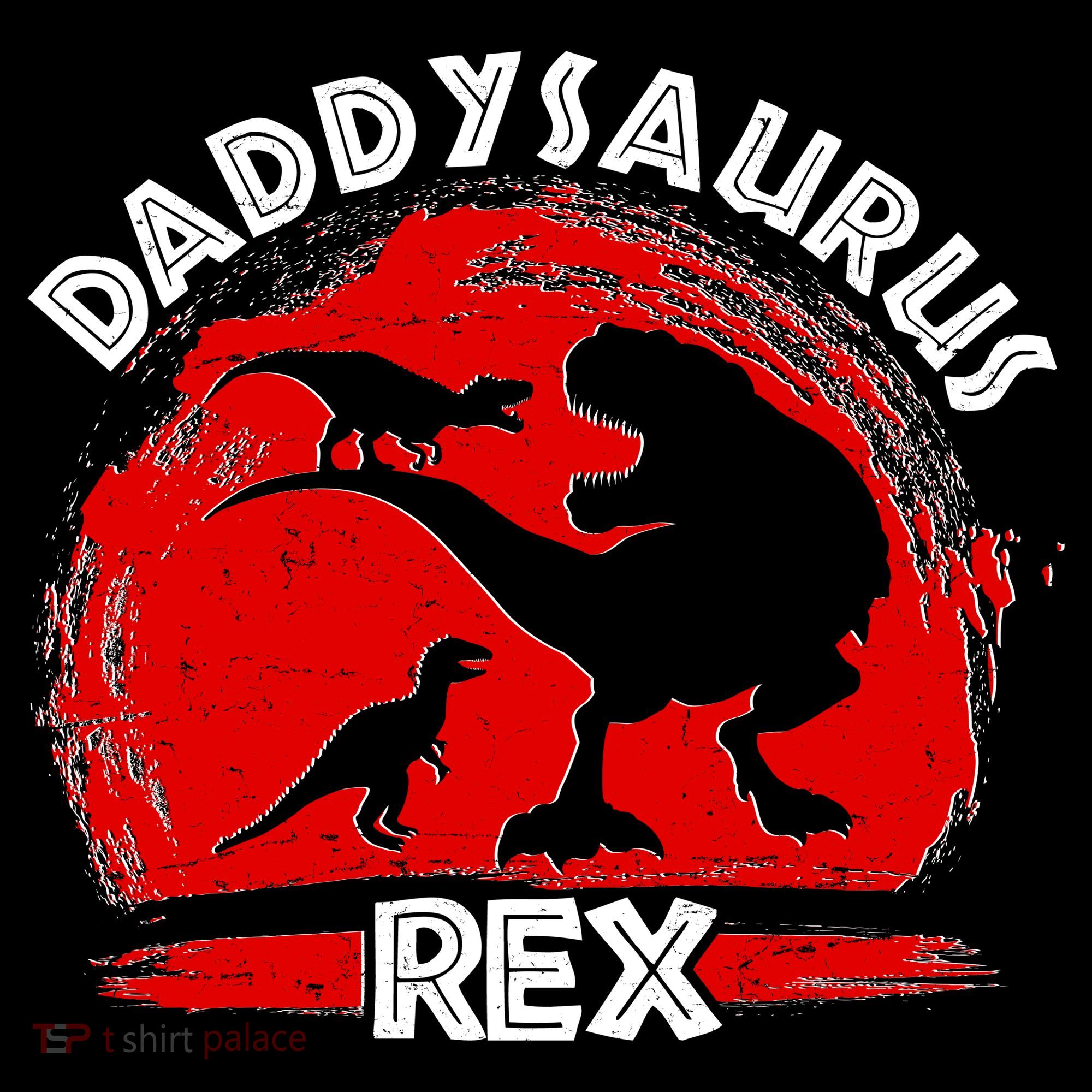 Funny Daddysaurus Rex Father's Day Women's Long Sleeve Shirt