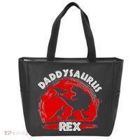 Funny Daddysaurus Rex Father's Day Tote Bag thumb 0