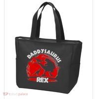 Funny Daddysaurus Rex Father's Day Tote Bag thumb 3