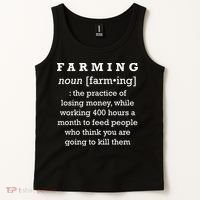 Funny Definition of Farming Tank Top thumb 2