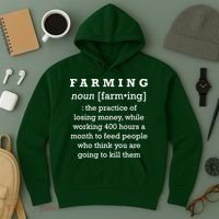 Funny Definition of Farming Hoodie thumb 3