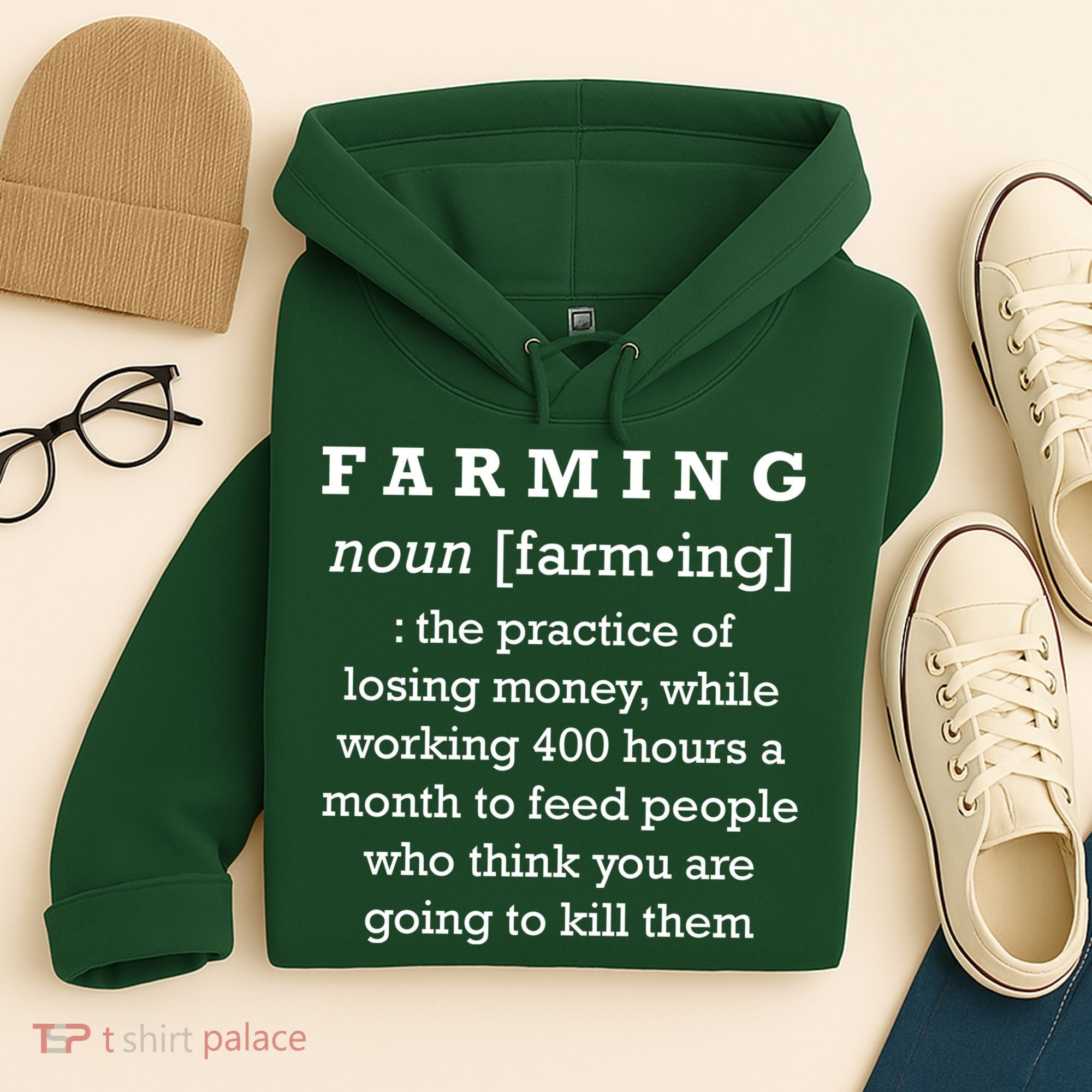 Funny Definition of Farming Hoodie