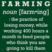 Funny Definition of Farming Long Sleeve Shirt thumb 2