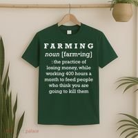 Funny Definition of Farming T-Shirt thumb 2