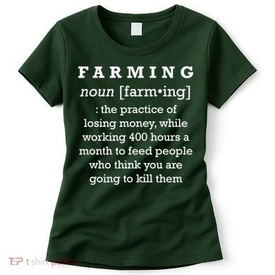 Funny Definition of Farming Women's T-Shirt