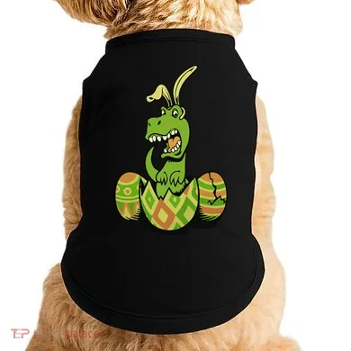 Funny Dino Easter Egg Doggie Tank