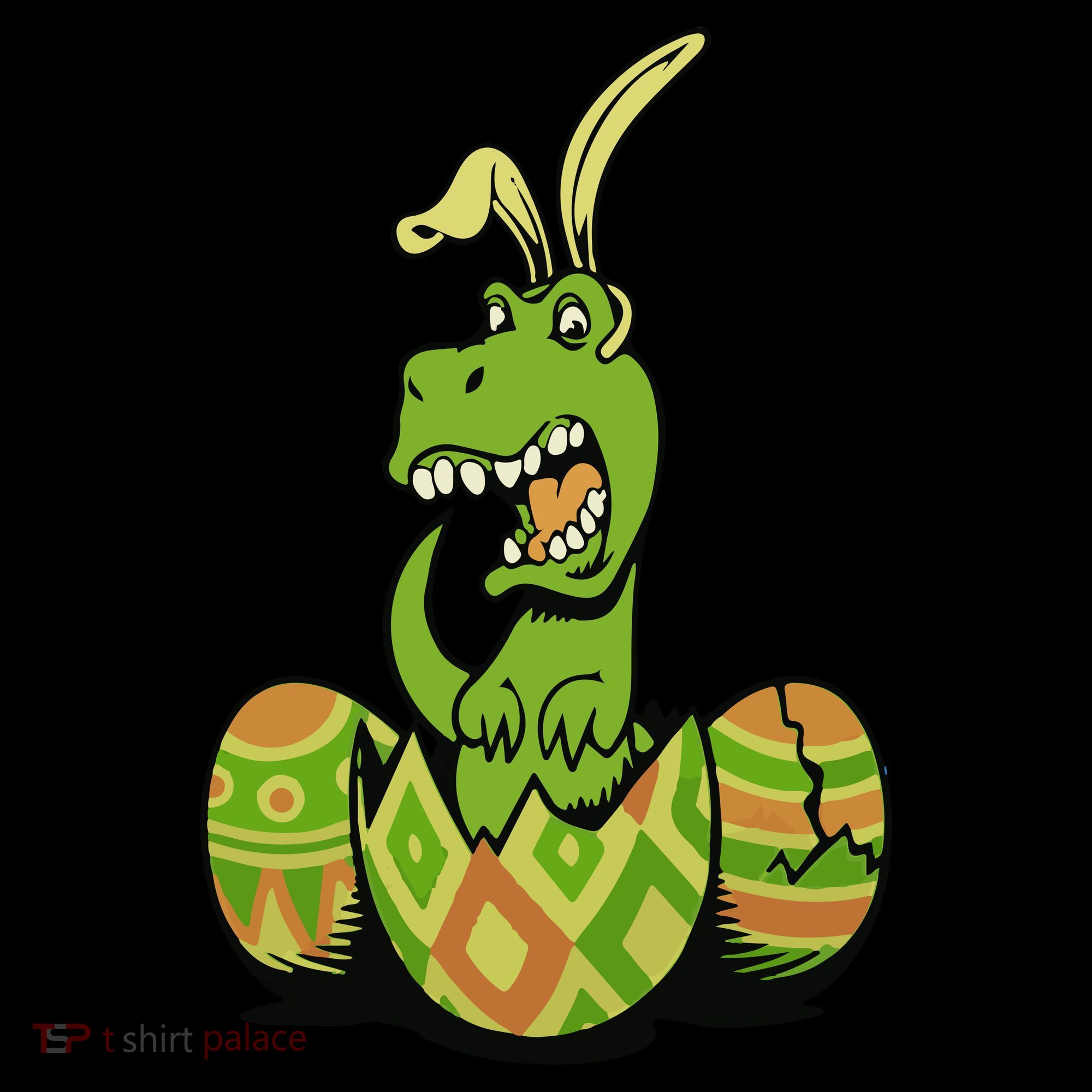 Funny Dino Easter Egg Doggie Tank