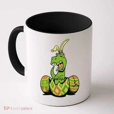 Funny Dino Easter Egg Coffee Mug